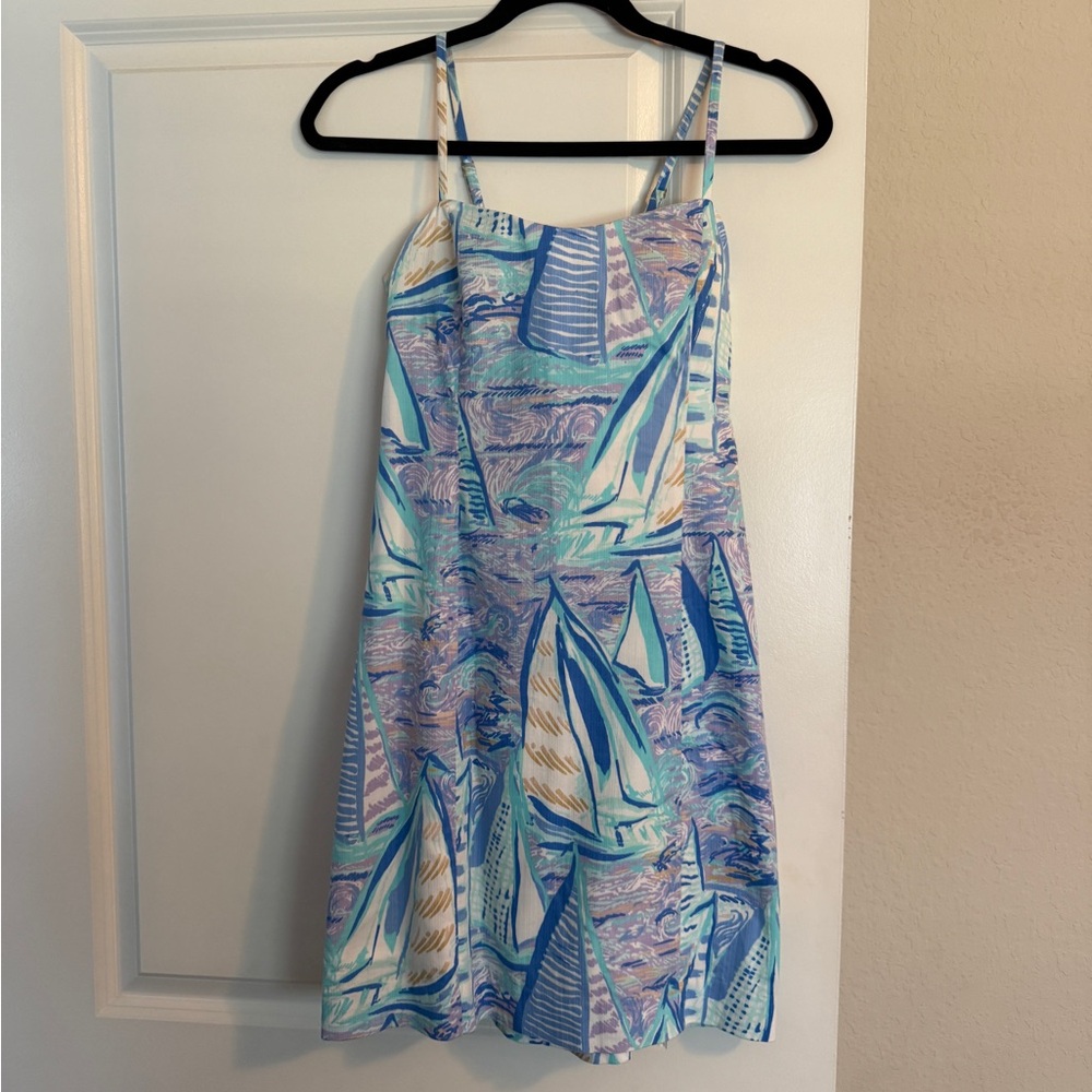 Lilly Pulitzer sailboat dress great for summer